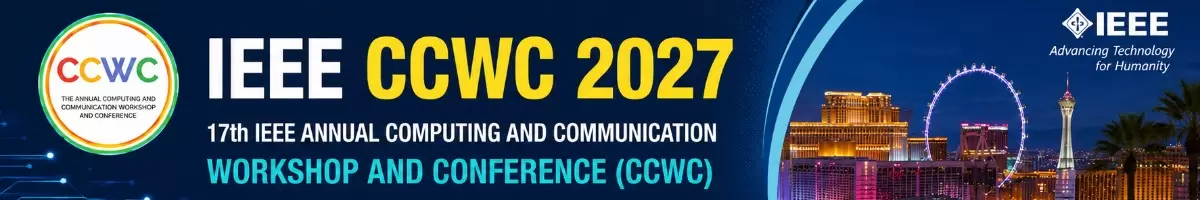 IEEE CCWC 2027 – IEEE Computing and Communication Workshop and Conference banner