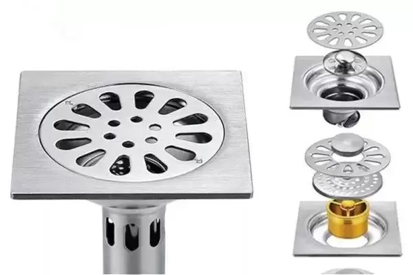 Commercial Grade 304 Stainless Steel Anti-Odor Floor Drain