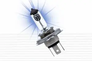 Blue Long Life Automotive Halogen Bulbs